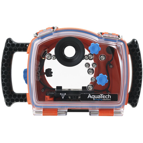 AquaTech EDGE BASE Sports Housing for Sony A7III/A7SIII A7RIII/A7RIV/A9/A9II - Orange - additional product view
