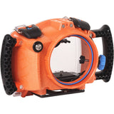 AquaTech EDGE Sport Housing for Canon R6, in orange