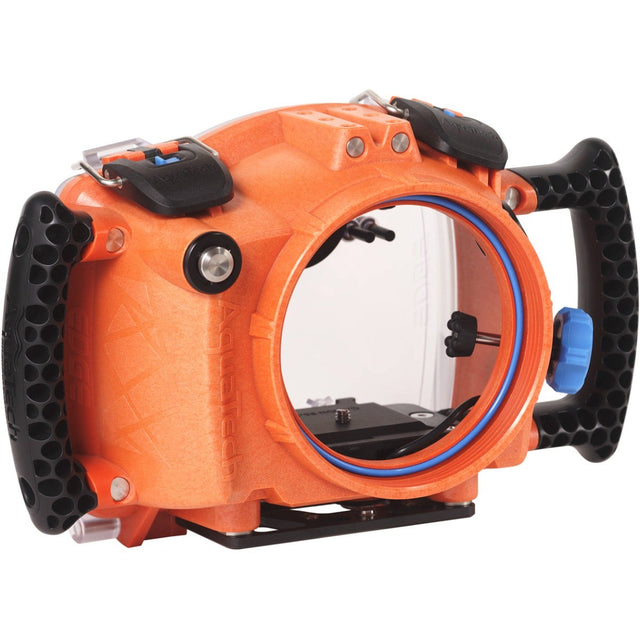 AquaTech EDGE Sport Housing for Canon R6, in orange