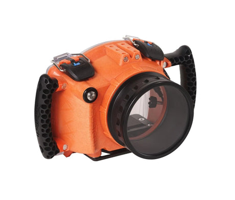 AquaTech EDGE Sport Housing for Fujifilm GFX 100s, orange