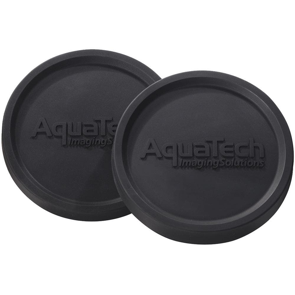 AquaTech Lens Port Caps, 2 front and 2 rear caps