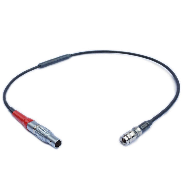 Atomos 5-Pin LEMO to DIN Timecode Output Cable for UltraSync ONE, red