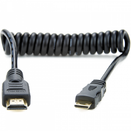 Atomos AtomFlex HDMI Mini 40cm Cable, die-cast metal, 80cm extended