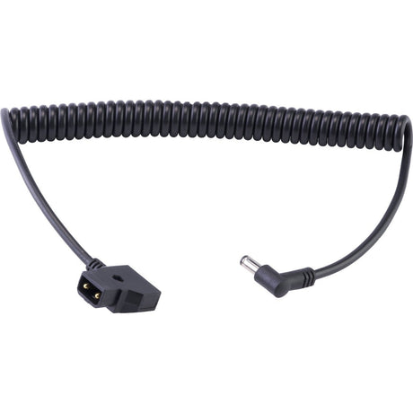 Atomos D-Tap to DC locked connector barrel coiled cable