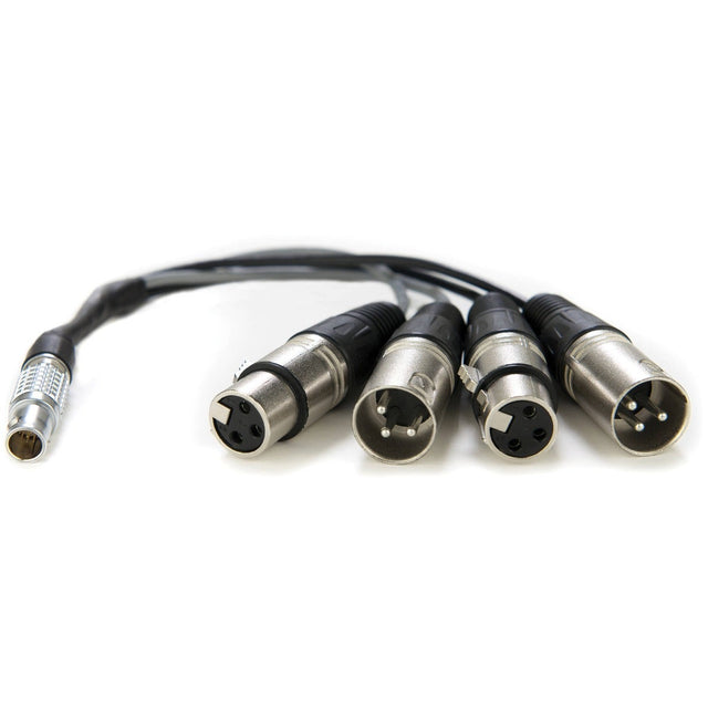 Atomos XLR balanced breakout cable, input/output