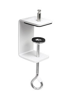BenQ WiT desk lamp clamp, white.