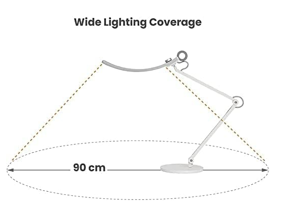 BenQ WiT e-Reading LED Desk Lamp - Gold - additional product view