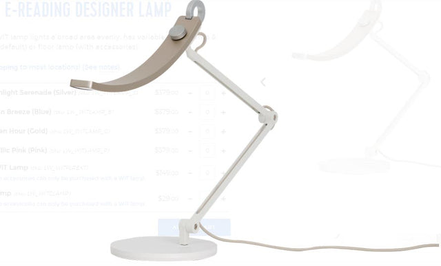 BenQ WiT e-Reading LED Desk Lamp, gold