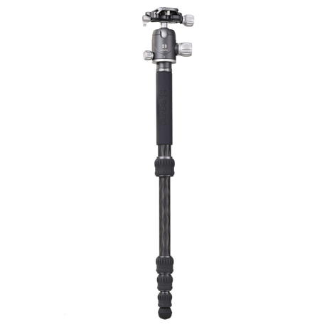 Benro Bat 05C with VX20 Ball Head Carbon Fibre 4 Section PU 50X Plate Photo Tripod Kit - additional product view