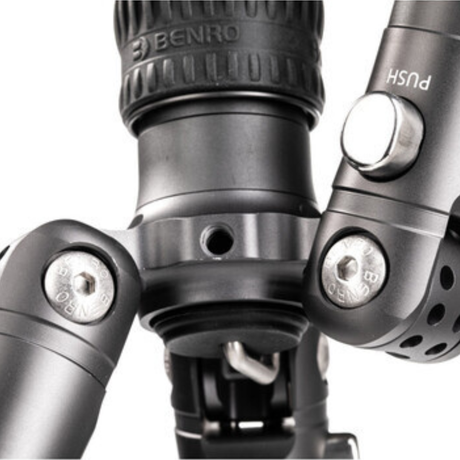 Benro Bat 24C VX25 Ball Head Carbon Fibre 4 Section PU60X Plate Photo Tripod Kit - additional product view