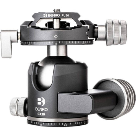 Benro GX30 Low Profile Ball Head with PU56 plate