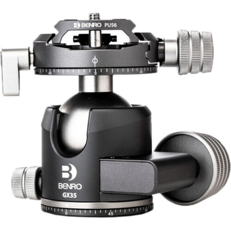 Benro GX35 Low Profile Ball Head with PU56 plate