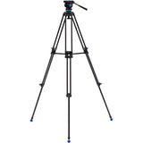 Benro KH25PC Aluminium, Dual-Tube, 3 Section, Video Tripod, Twist-Lever Lock, K5 - additional product view