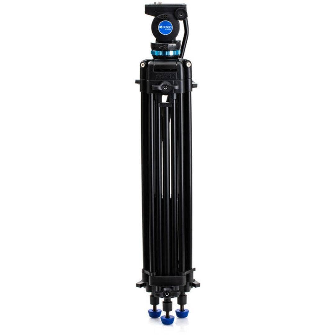 Benro KH25PC Aluminium, Dual-Tube, 3 Section, Video Tripod, Twist-Lever Lock, K5 - additional product view
