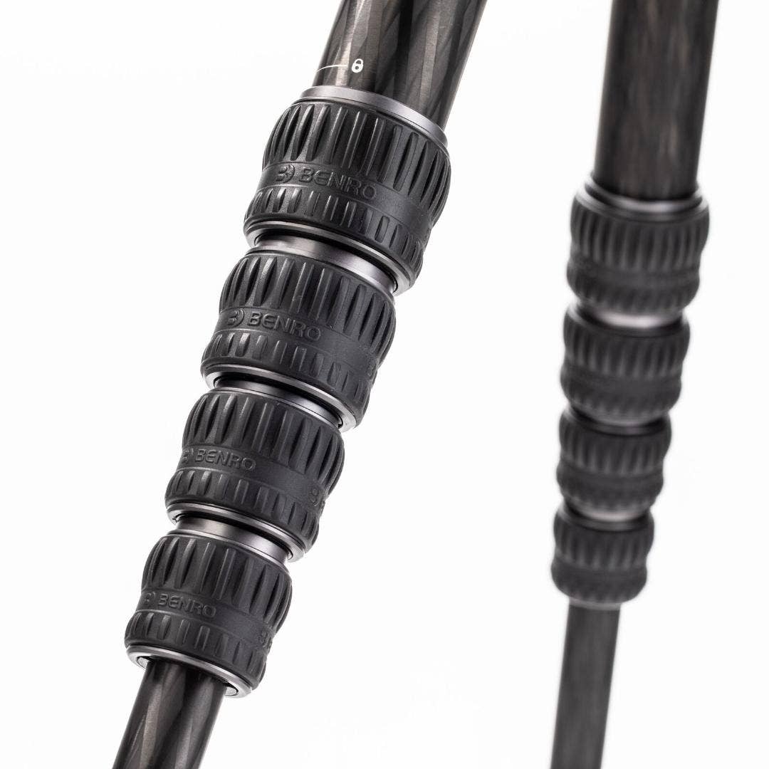 Benro Tortoise 34C, Carbon Fibre, 4 Section, Photo Tripod, Twist Lock - additional product view