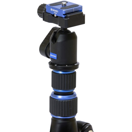 Benro Travel Slim Kit, Carbon Fibre Monopod Twist Lock, N00 Head PU30 Plate 4kpg PL - additional product view