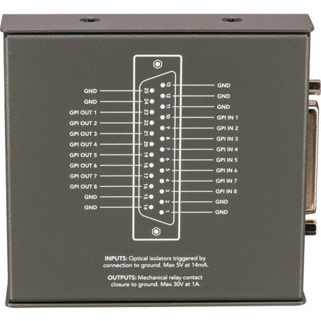 Blackmagic Design GPI and Tally Interface - additional product view