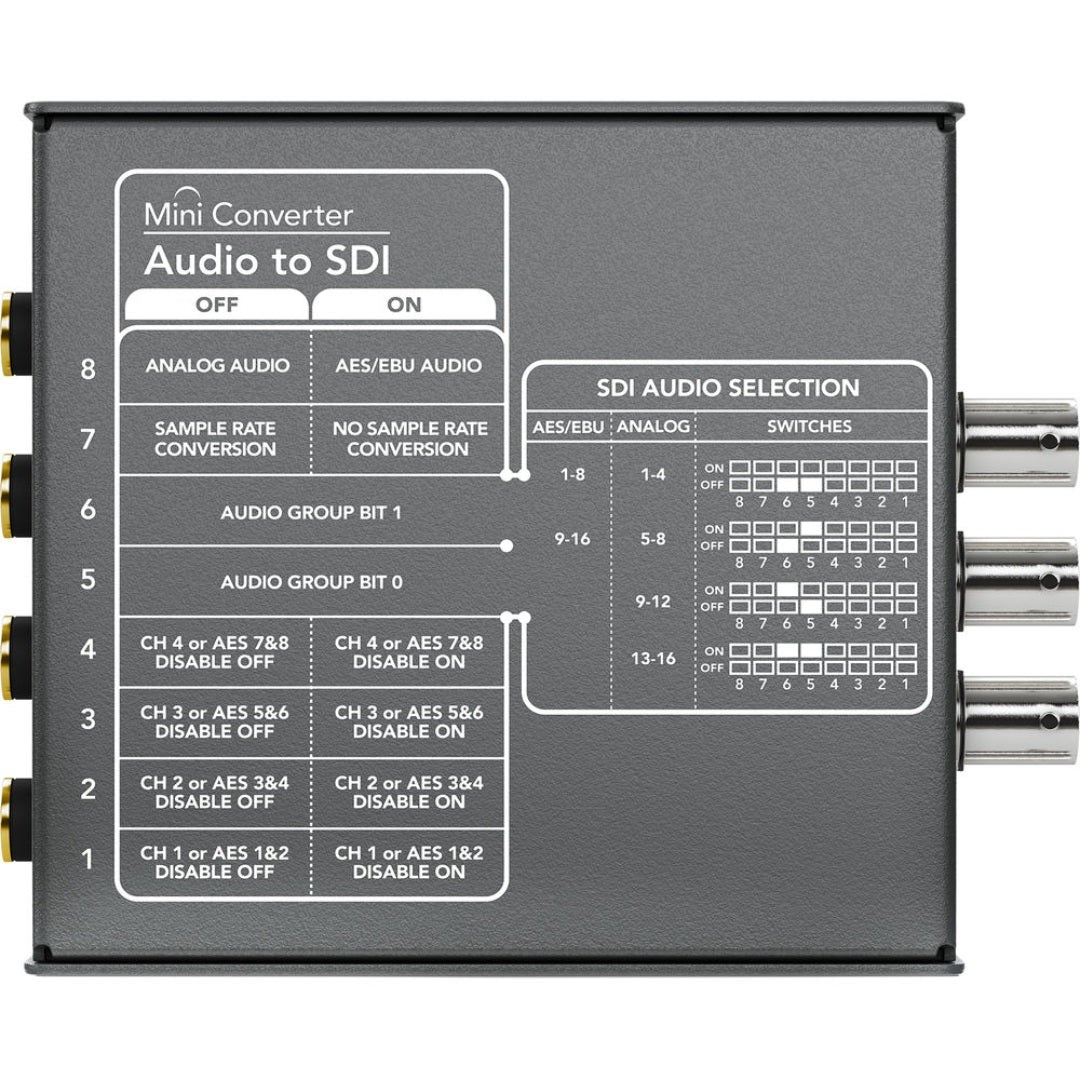Blackmagic Design Mini Converter - Audio to SDI 2 - additional product view