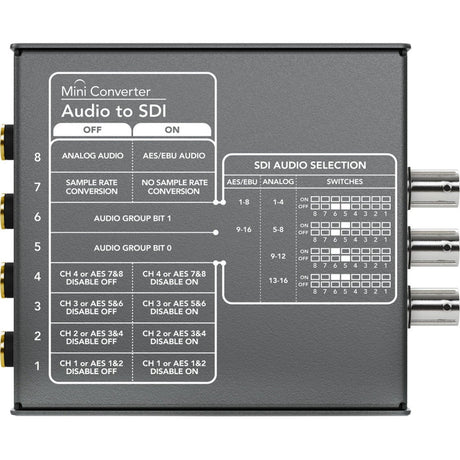 Blackmagic Design Mini Converter - Audio to SDI 2 - additional product view