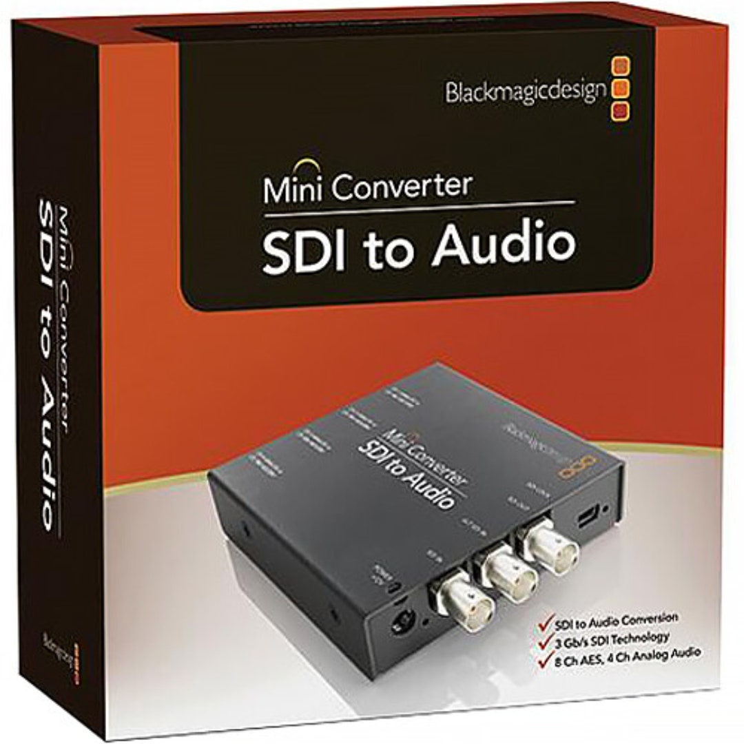 Blackmagic Design Mini Converter - SDI to Audio - additional product view