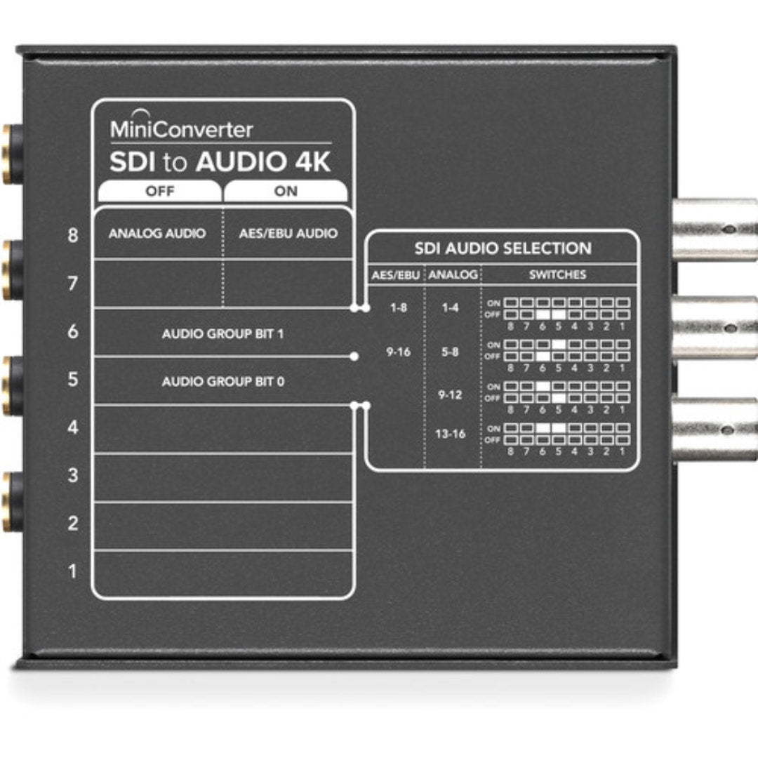 Blackmagic Design Mini Converter - SDI to Audio 4K - additional product view