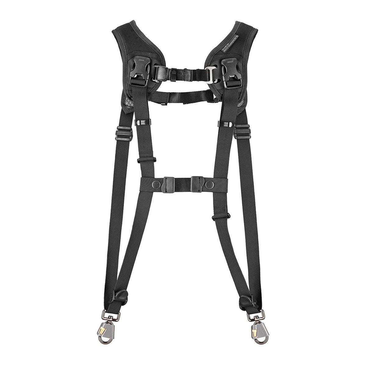 BlackRapid Double Slim Breathe Harness camera strap.