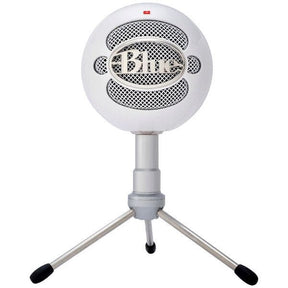 White Blue Snowball ICE plug and play USB microphone