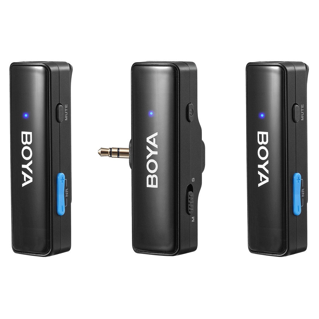 Boya Boyalink Black 3-in-1 Compact Wireless Microphone -Black - additional product view