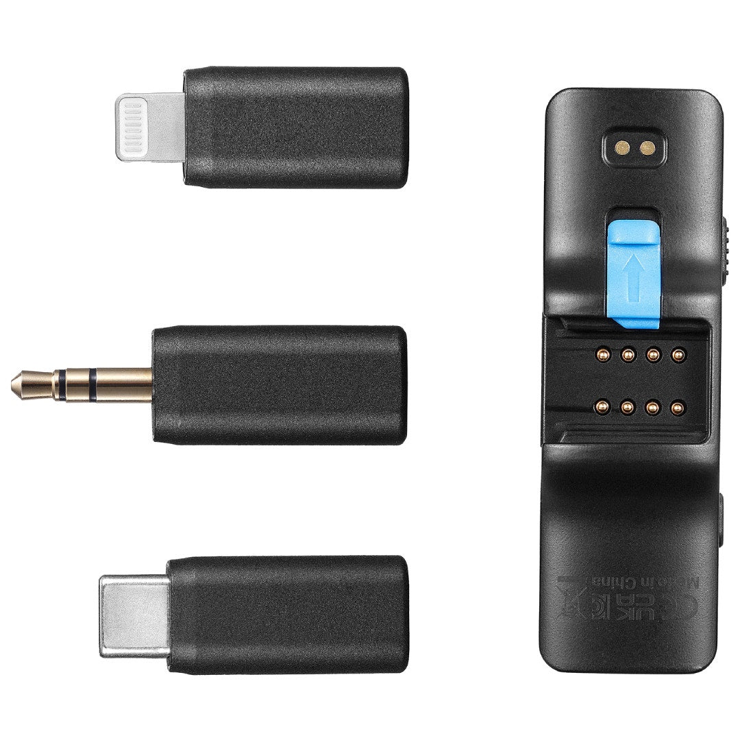 Boya Boyalink Black 3-in-1 Compact Wireless Microphone -Black - additional product view