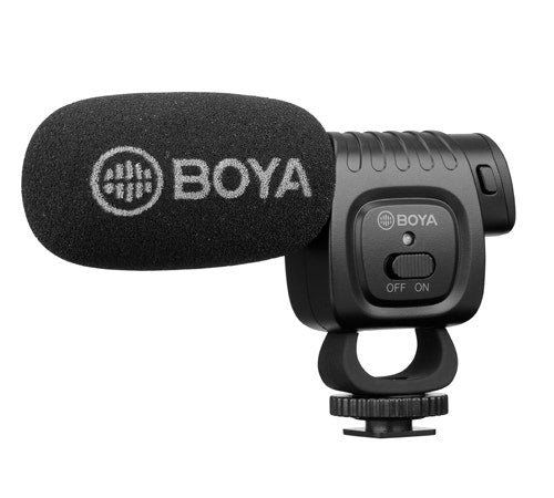 Boya BY-BM3011 Mini on camera shotgun microphone.
