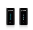 Boya BY-XM6-S1 wireless microphone, 1 receiver and 1 transmitter