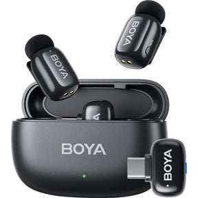 Boya Mini -12 black microphone