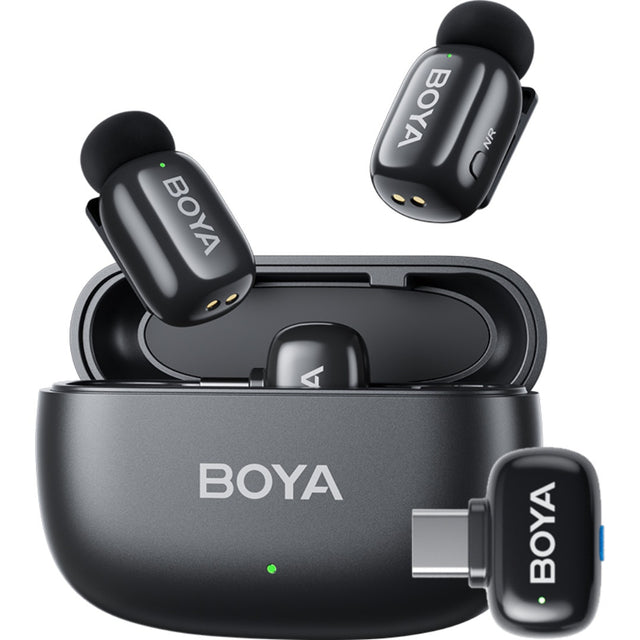 Boya Mini -12 black microphone