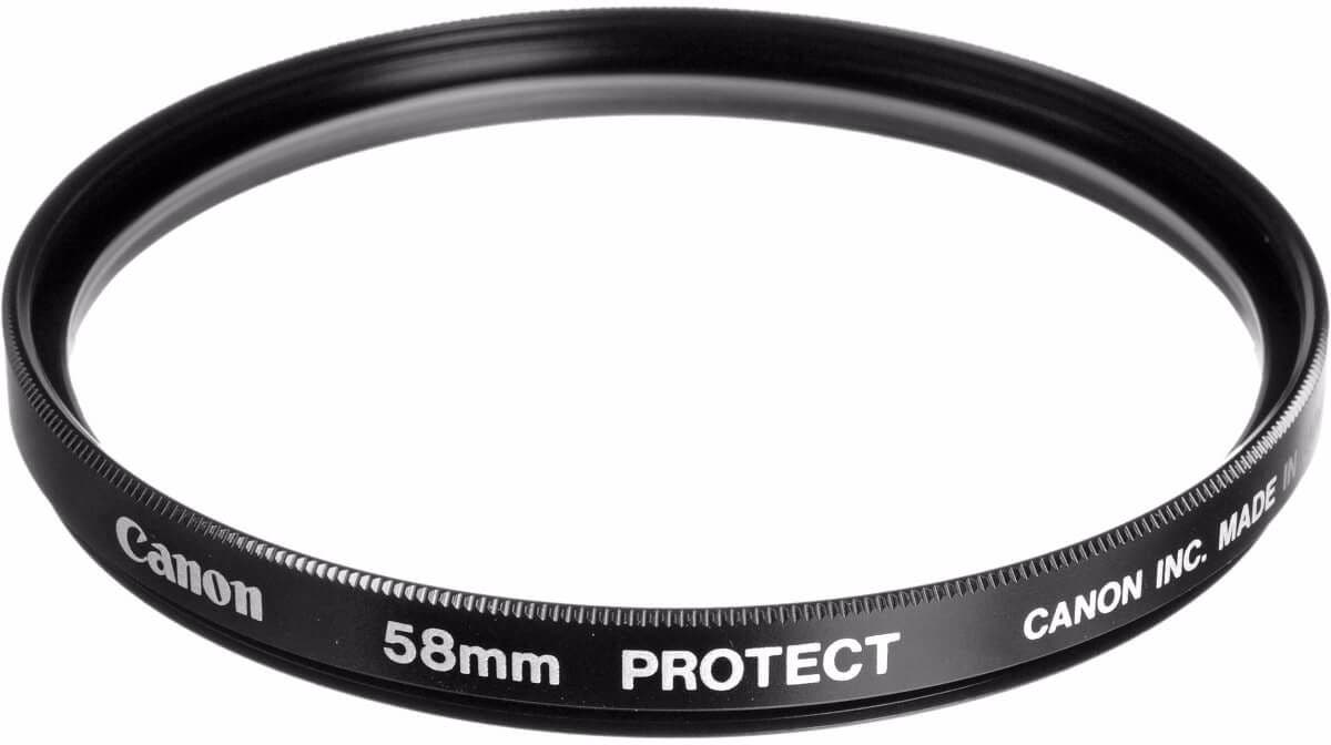 Canon 58REG regular filter.