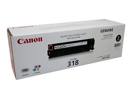 Canon CART318BK black toner cartridge for LBP7200Cdn