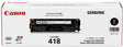 Canon CART418BK black ink cartridge