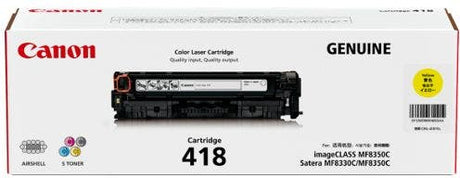 Canon CART418Y yellow ink cartridge