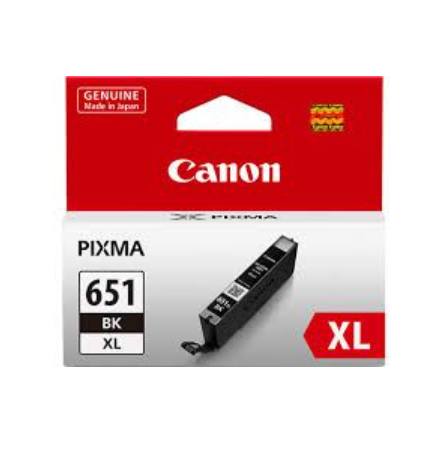 Canon CLI651XLBK Black Extra Large Ink Tank - additional product view