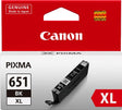 Canon CLI651XLBK black extra large ink tank