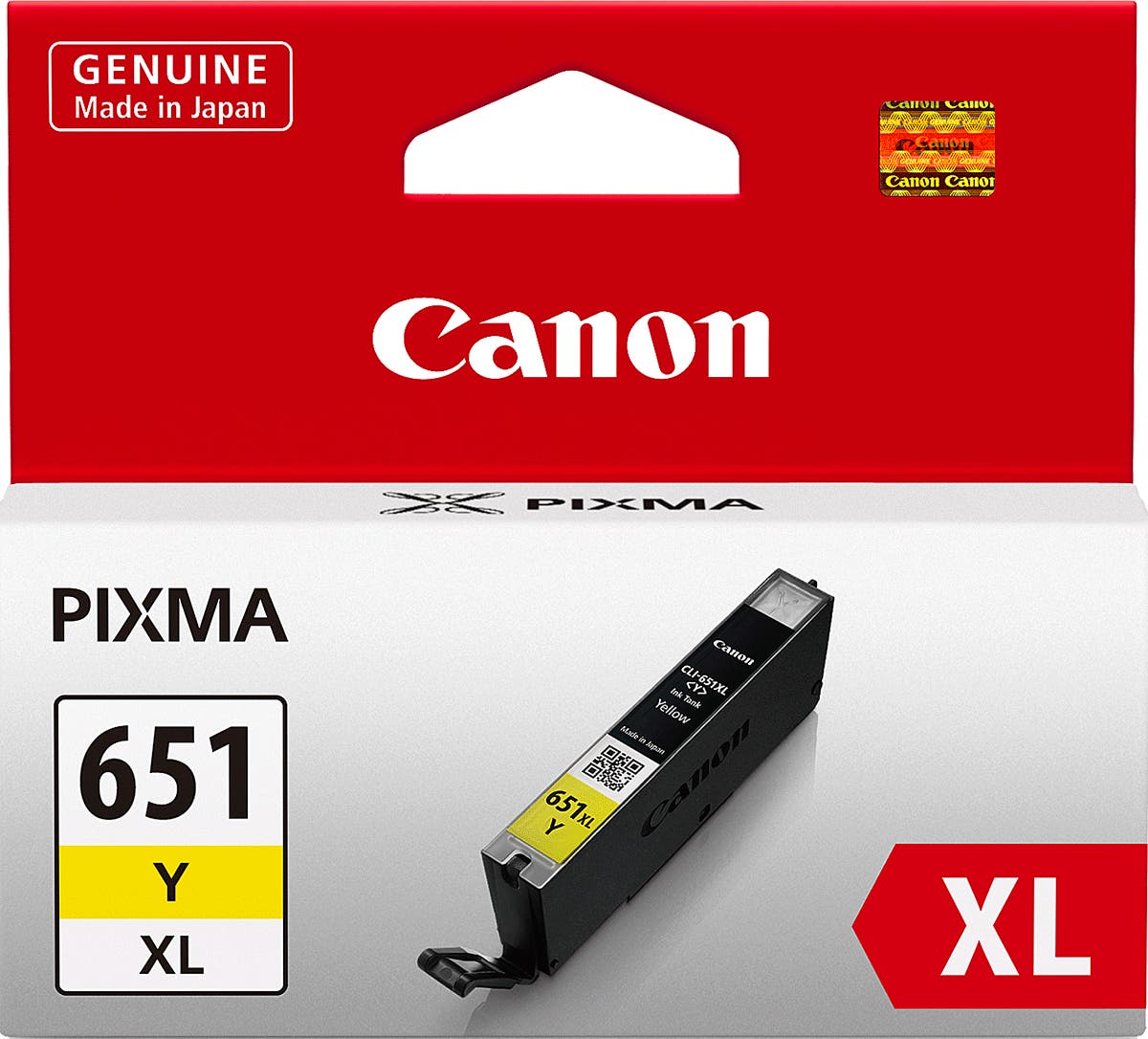 Canon CLI651XLY yellow extra large ink tank