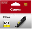 Canon CLI651Y yellow ink tank