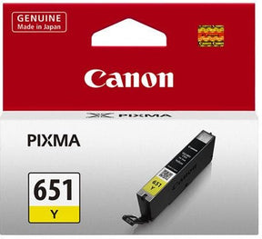 Canon CLI651Y yellow ink tank