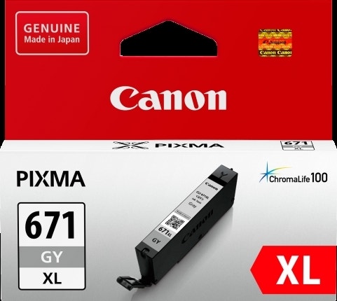 Canon CLI671XLGY Grey Extra Large Ink Tank
