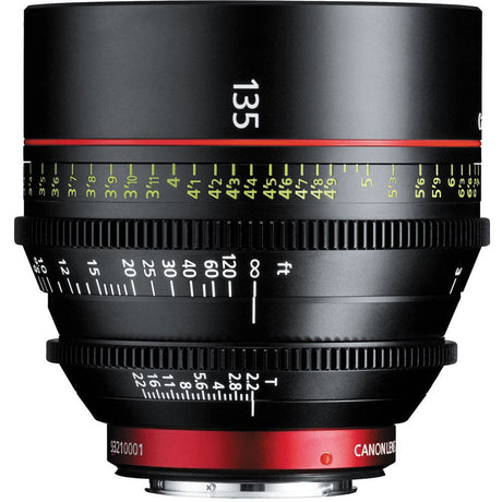 Canon CN-E135MM T2.2 L F cine prime lens