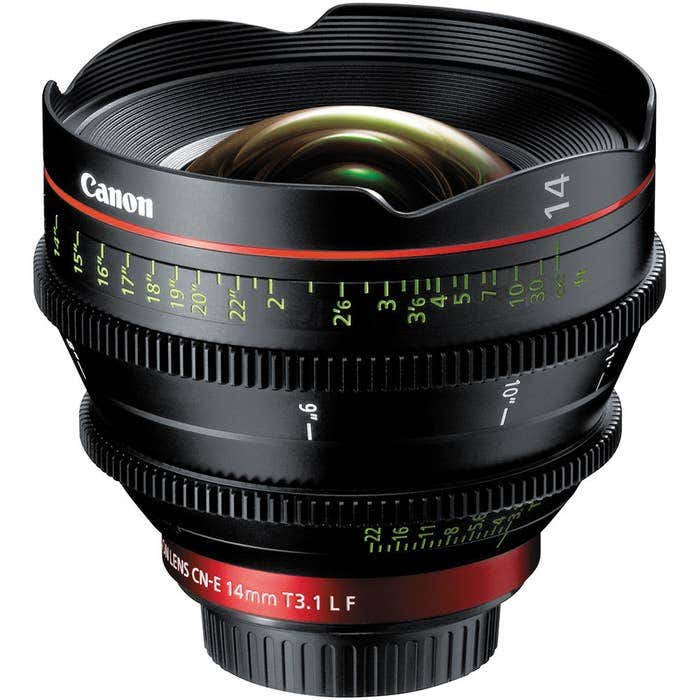 Canon CN-E14MM T3.1 L F Cine Lens - additional product view