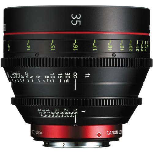 Canon CN-E35MM T1.5 L F cine lens