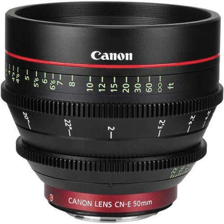 Canon CN-E50MM T1.3 L F cine prime lens