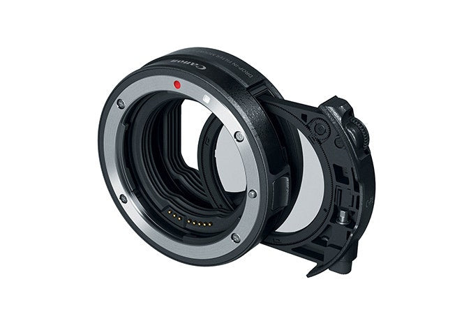 Canon Drop in Filter Mount Adapter EF-EOSR with CPL Filter