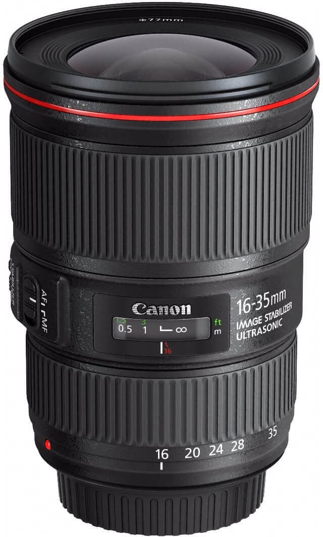 Canon EF 16-35mm f/4L IS USM Wide Angle Lens - additional product view