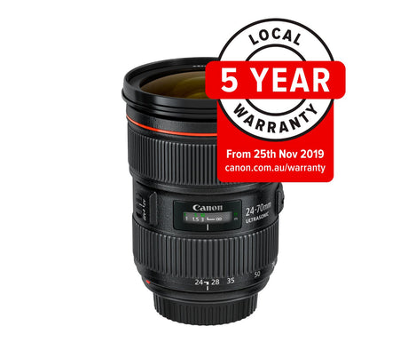 Canon EF 24-70mm f/2.8L II USM standard zoom lens